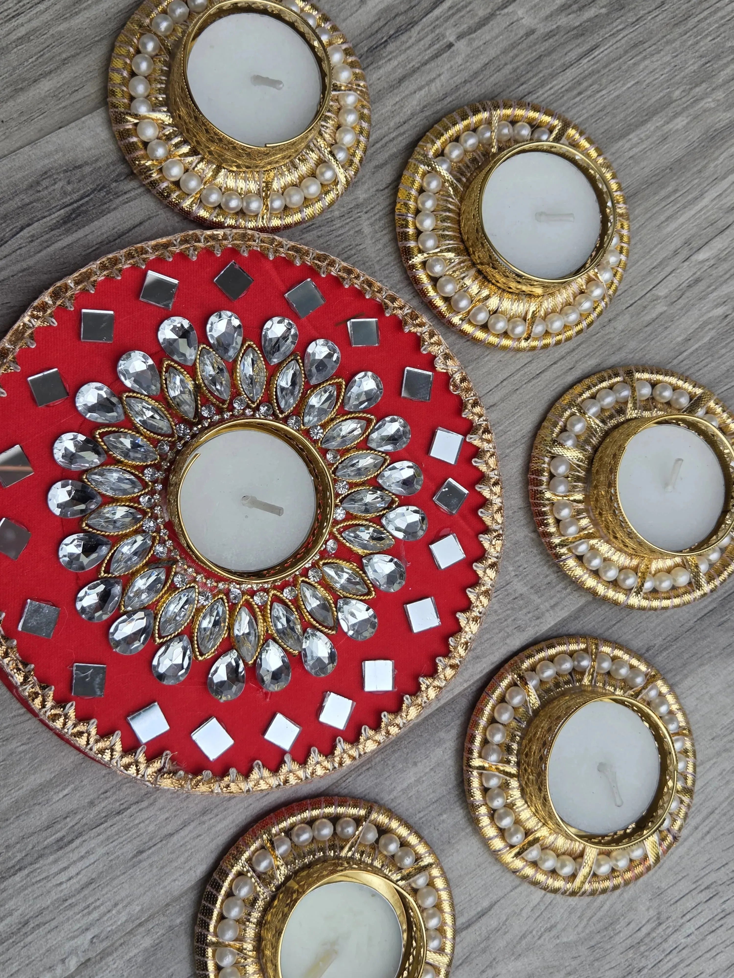 Vibrant & Budgeted Rangoli Set (Set of 6)