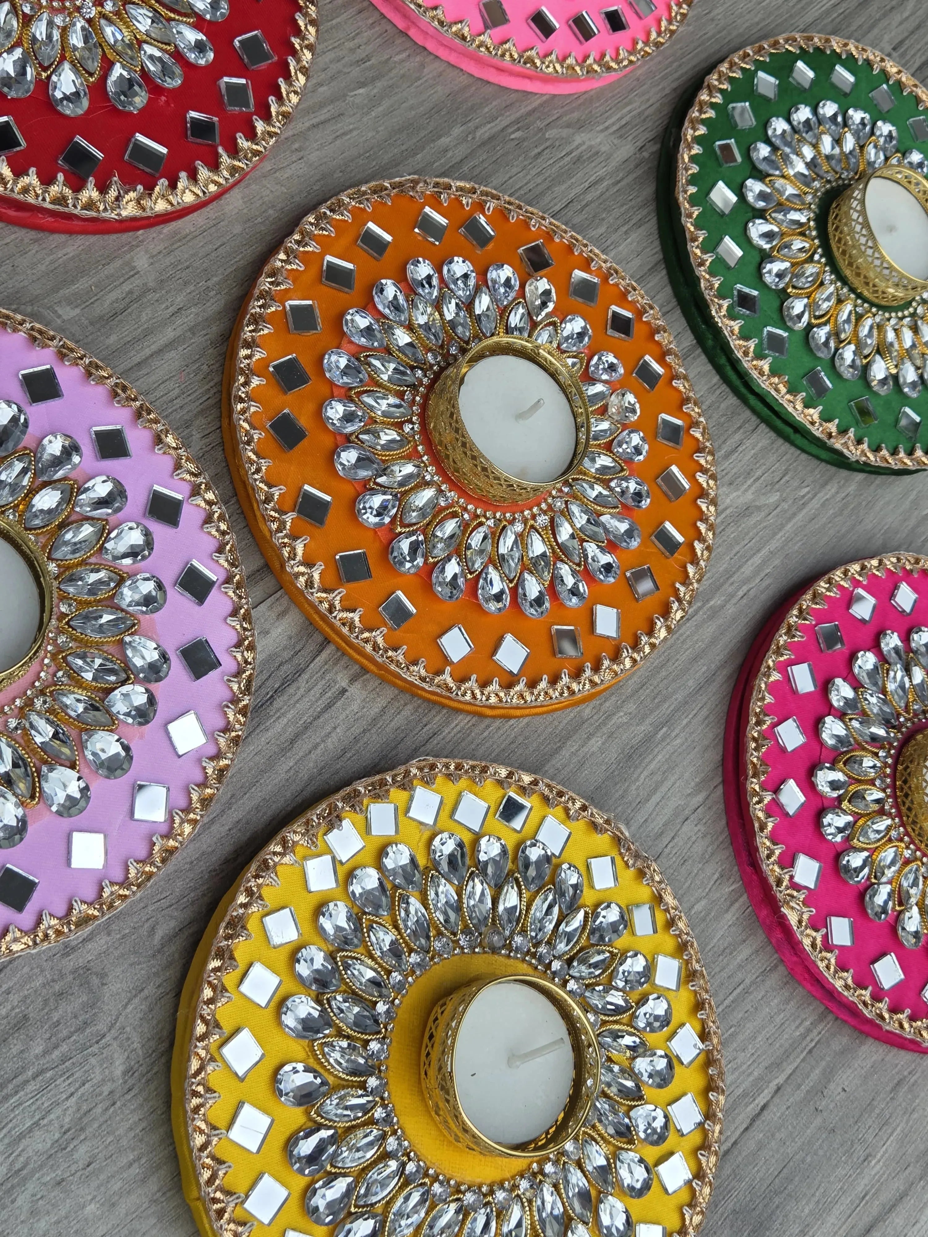 Vibrant & Budgeted Rangoli Set (Set of 6)