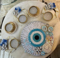 Beaded Evil Eye Rangoli Set (Set of 6)