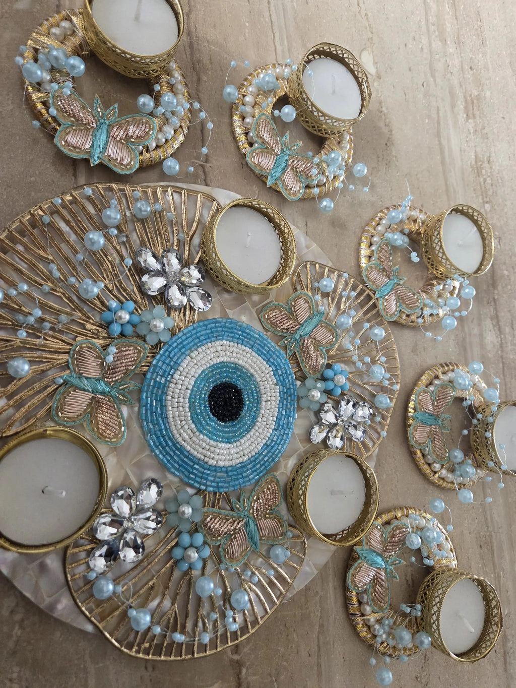 Royal & Festive Evil-Eye Decor Combo