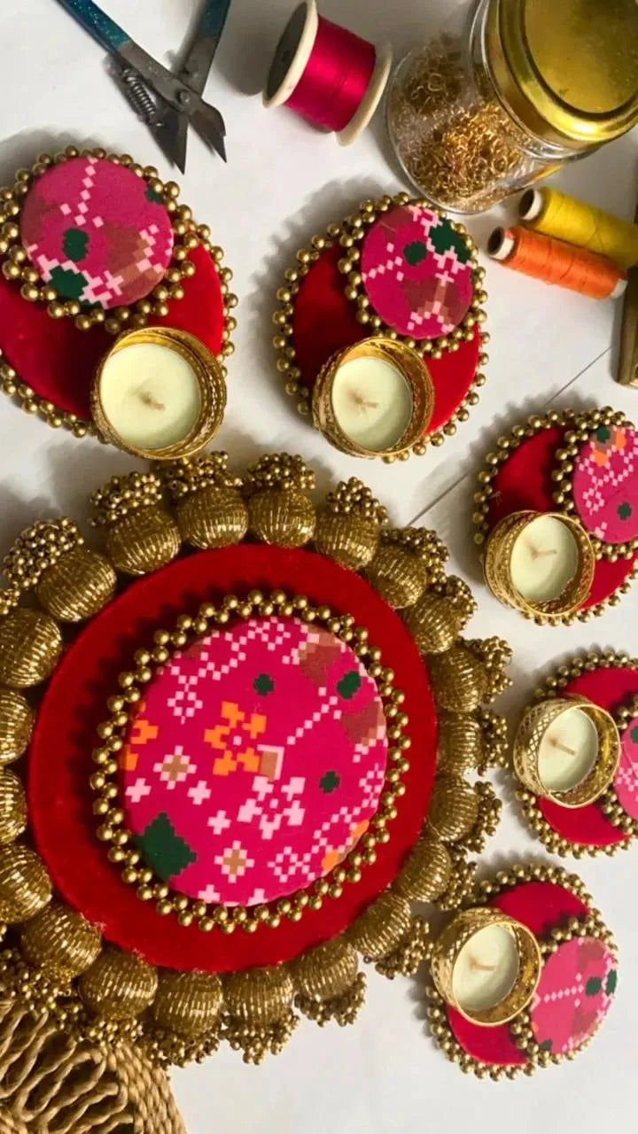 Signature & Regal Rangoli Set (Set of 6)