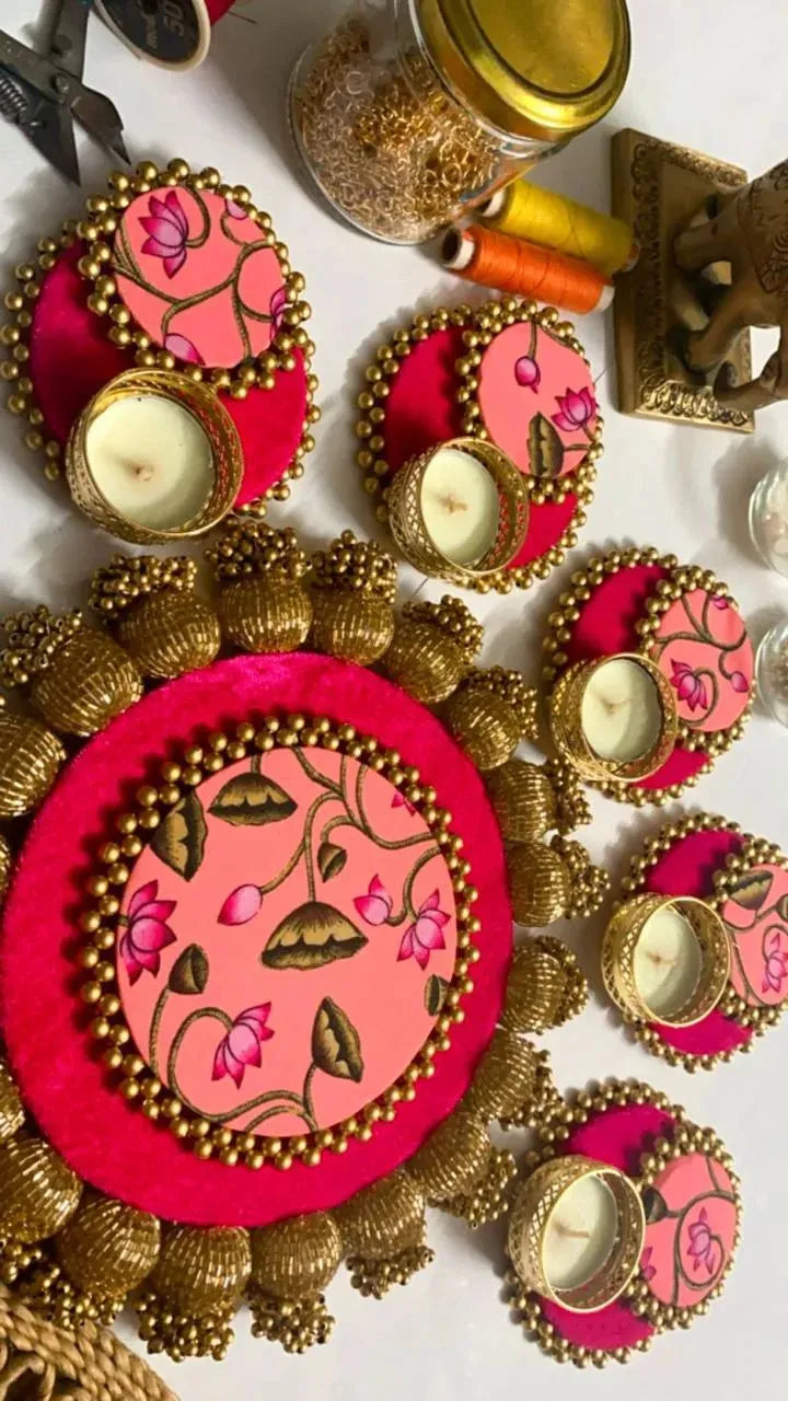 Signature & Regal Rangoli Set (Set of 6)