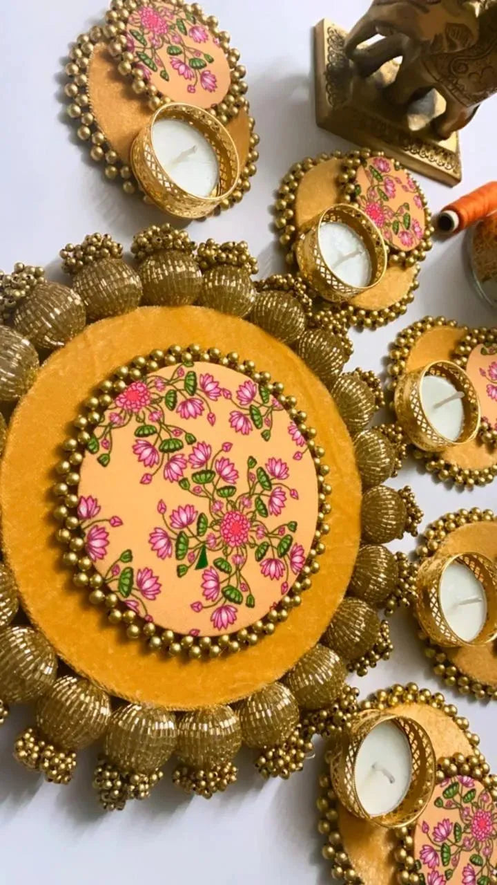 Signature & Regal Rangoli Set (Set of 6)