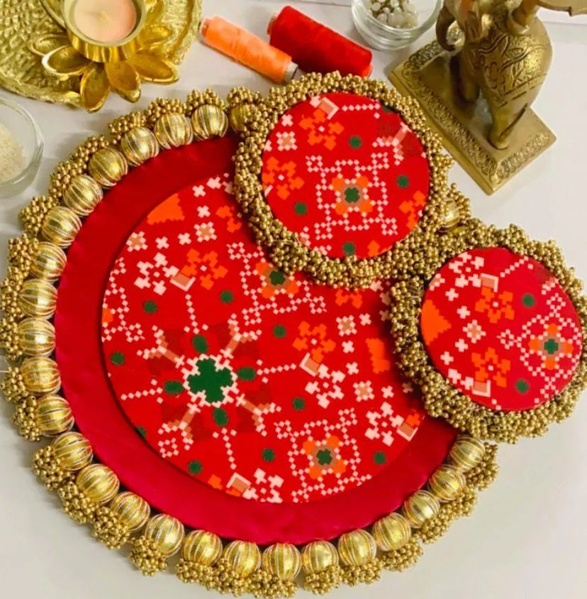 Reversible Patola Rangoli Set (Set of 3)