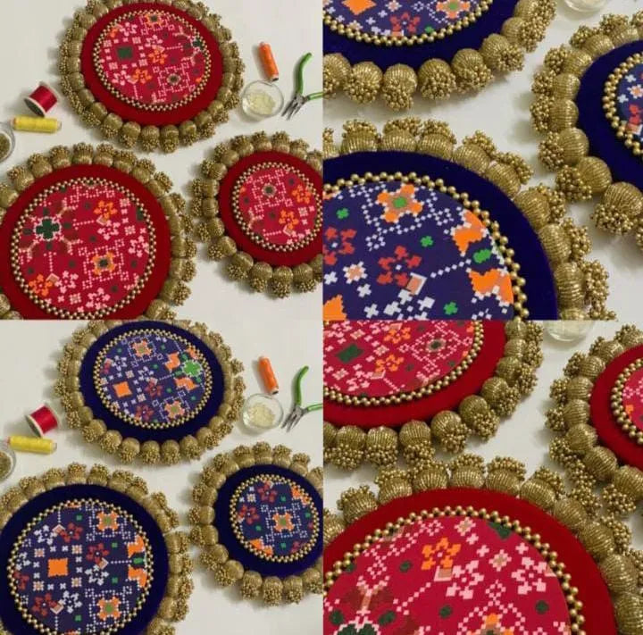 Versatile Reversible Round Placemat Sets (Set of 3)