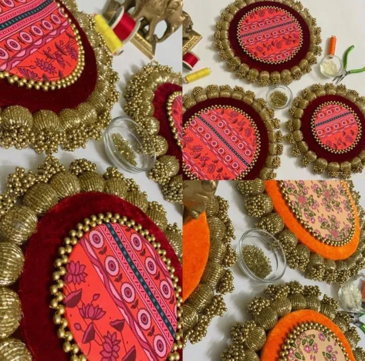 Versatile Reversible Round Placemat Sets (Set of 3)