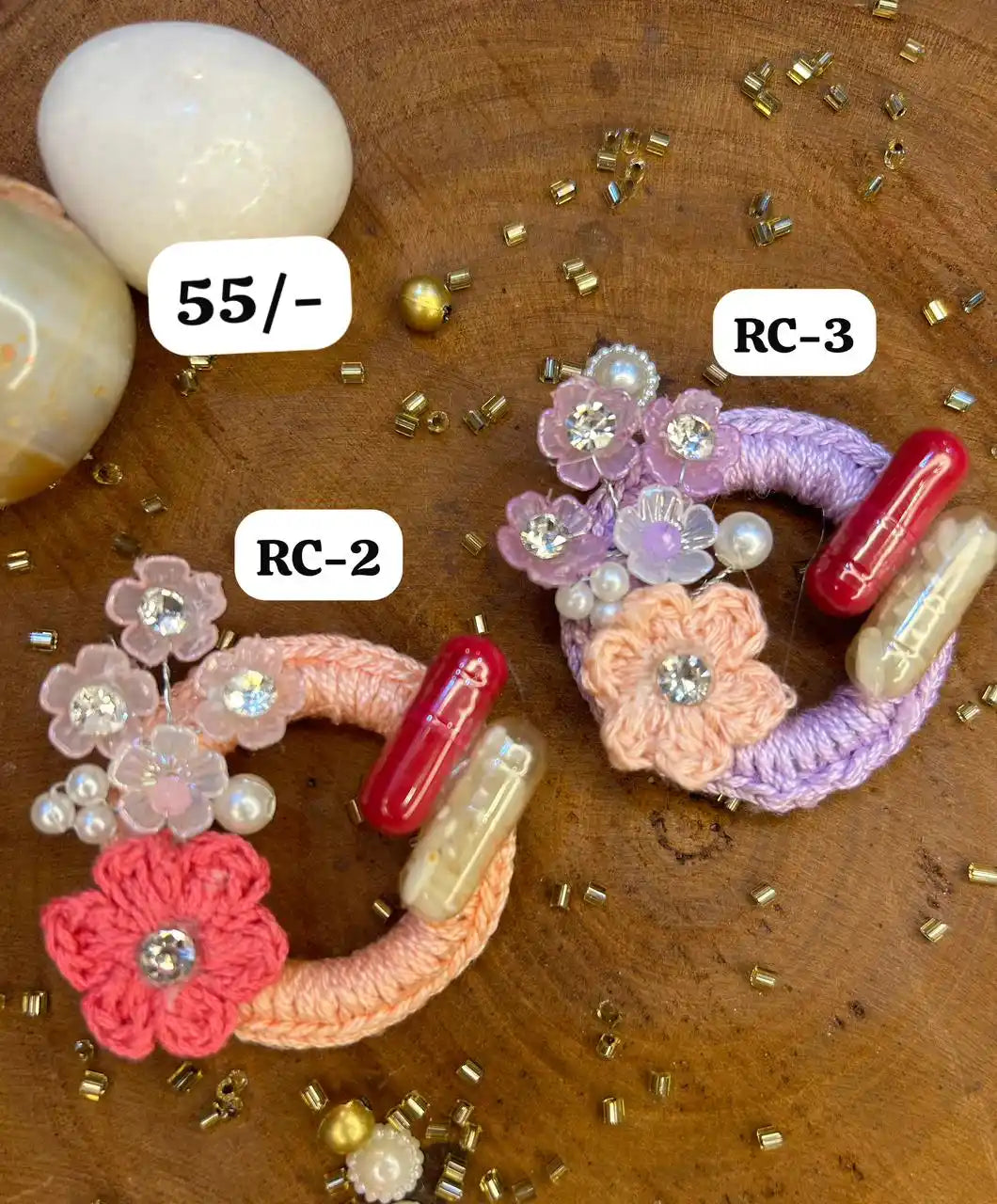 Shubh Roli Chawal Ritual Set with delicate detailings (mix colors)