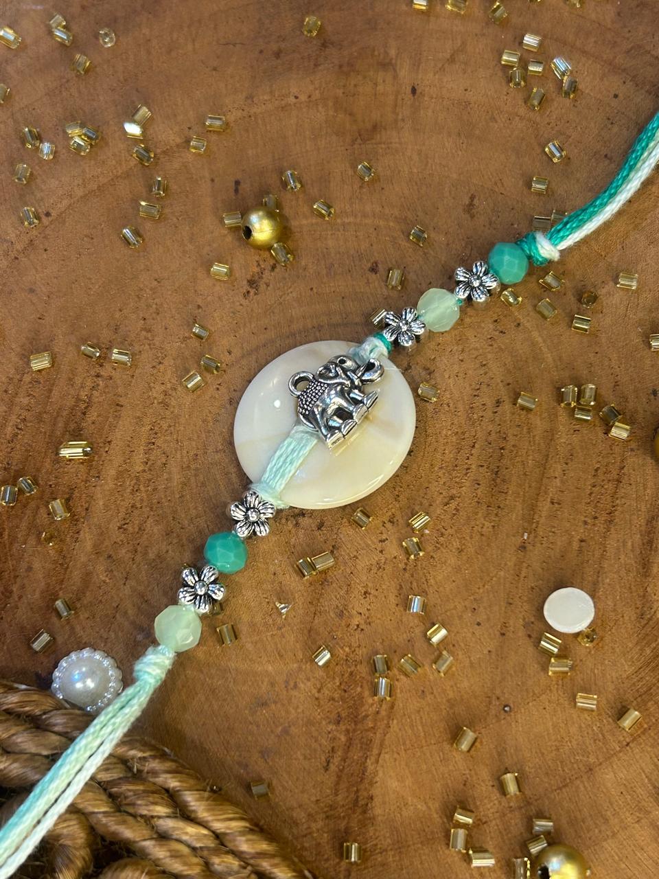 Elegant Elephant Rakhi