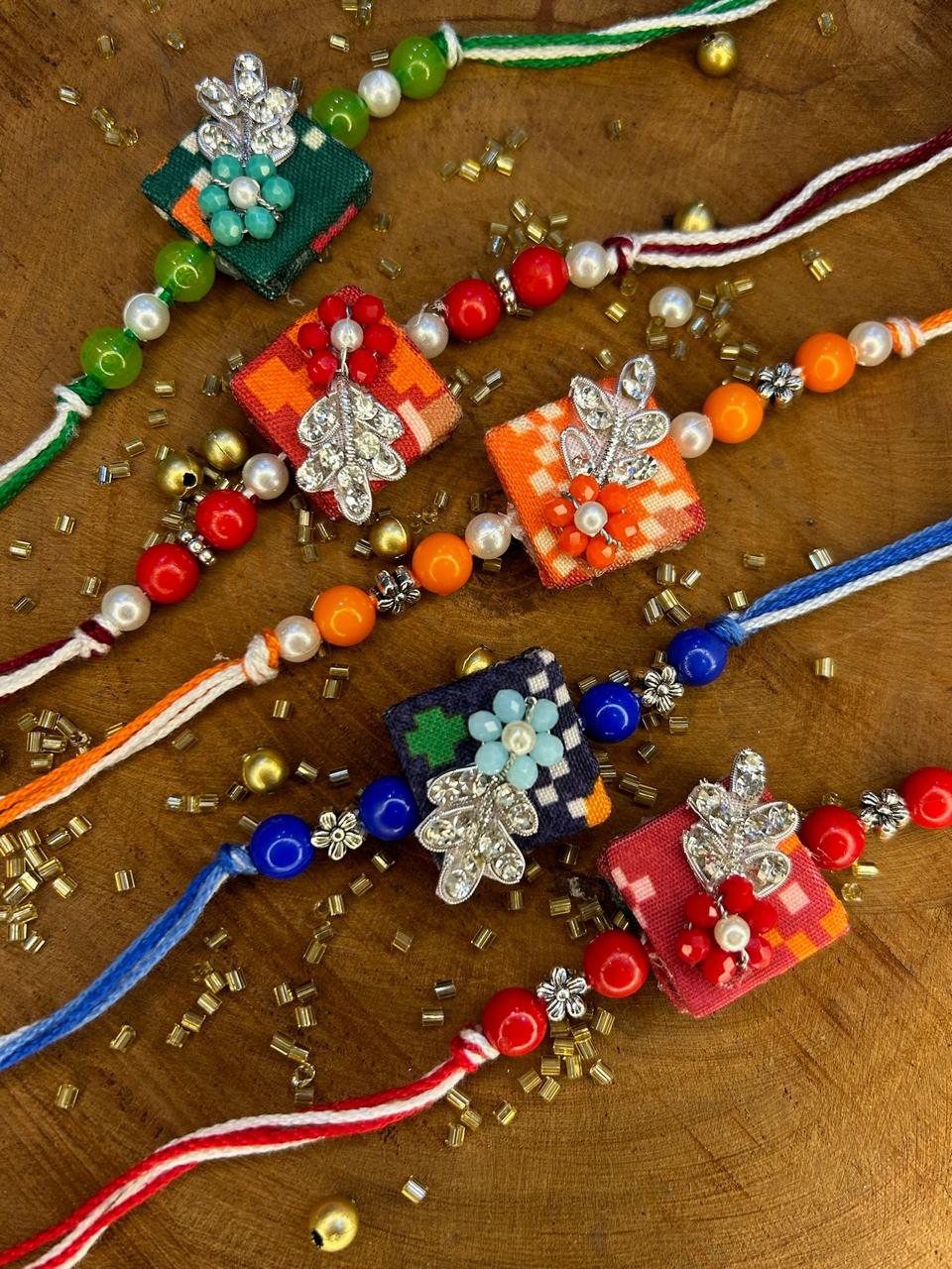 Patola Rakhi (Mix colors)