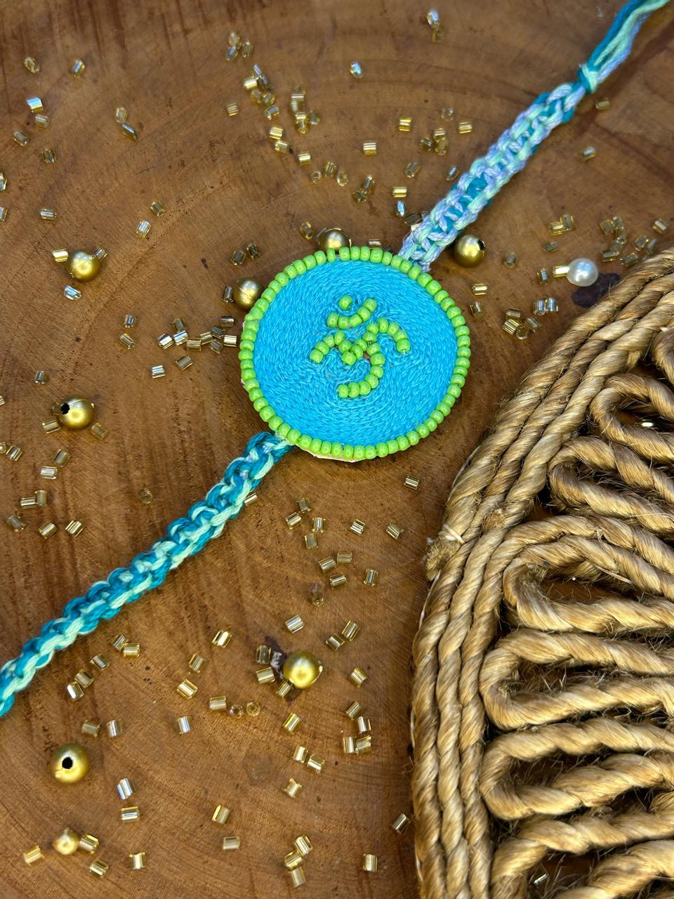 Auspicious Om Rakhi
