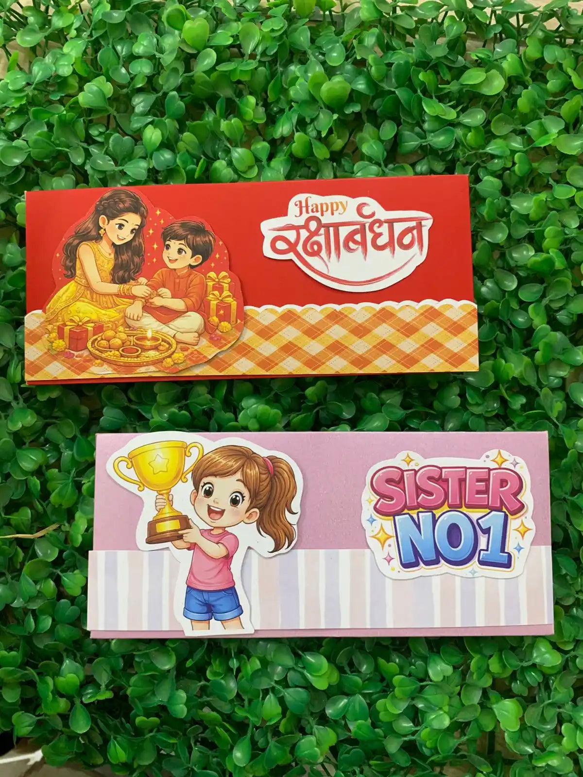 Elegant 3D Rakhi Envelope (Mix)