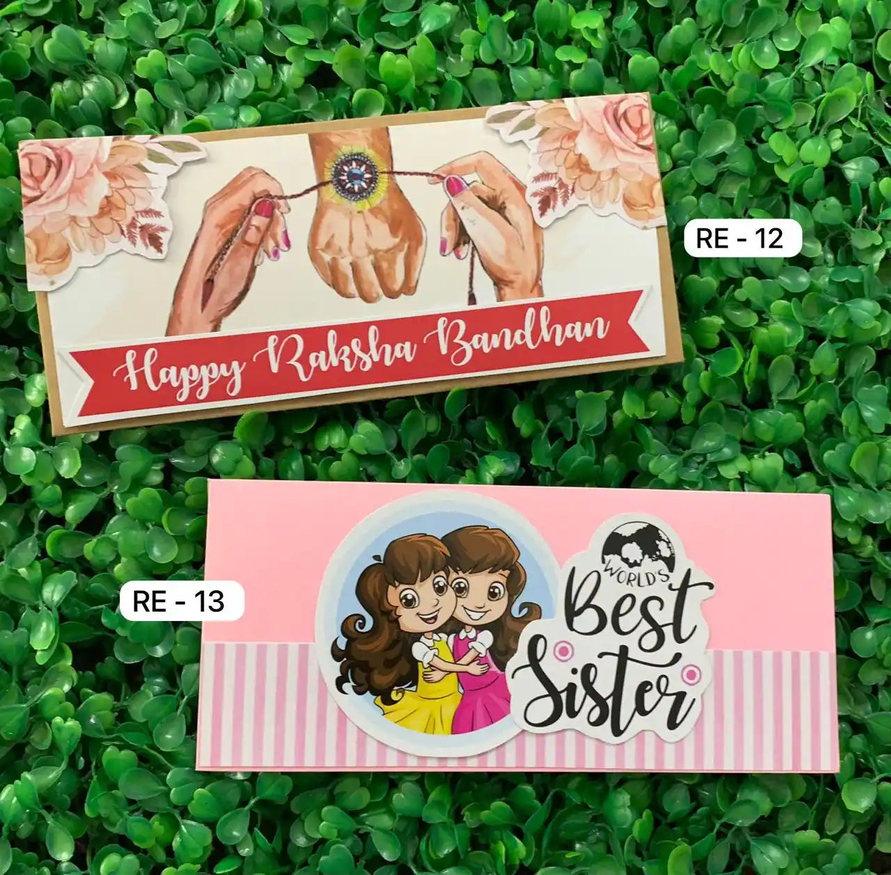 Signature 3D Rakhi Envelope (Mix)