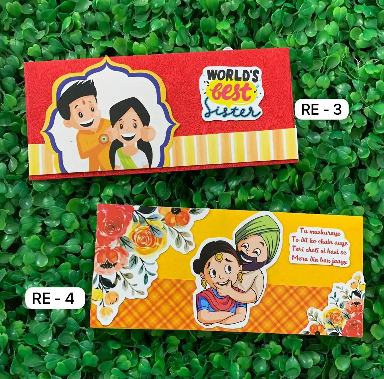 Exquisite 3D Sister Envelope (Mix)