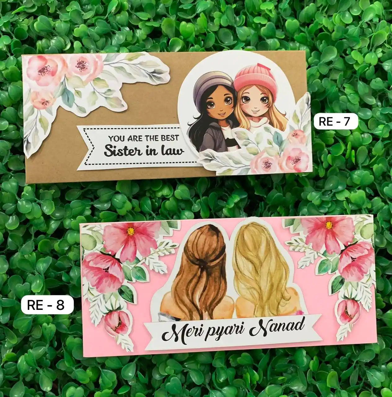 Aesthetic 3D Sister-in-law Envelope (Mix)
