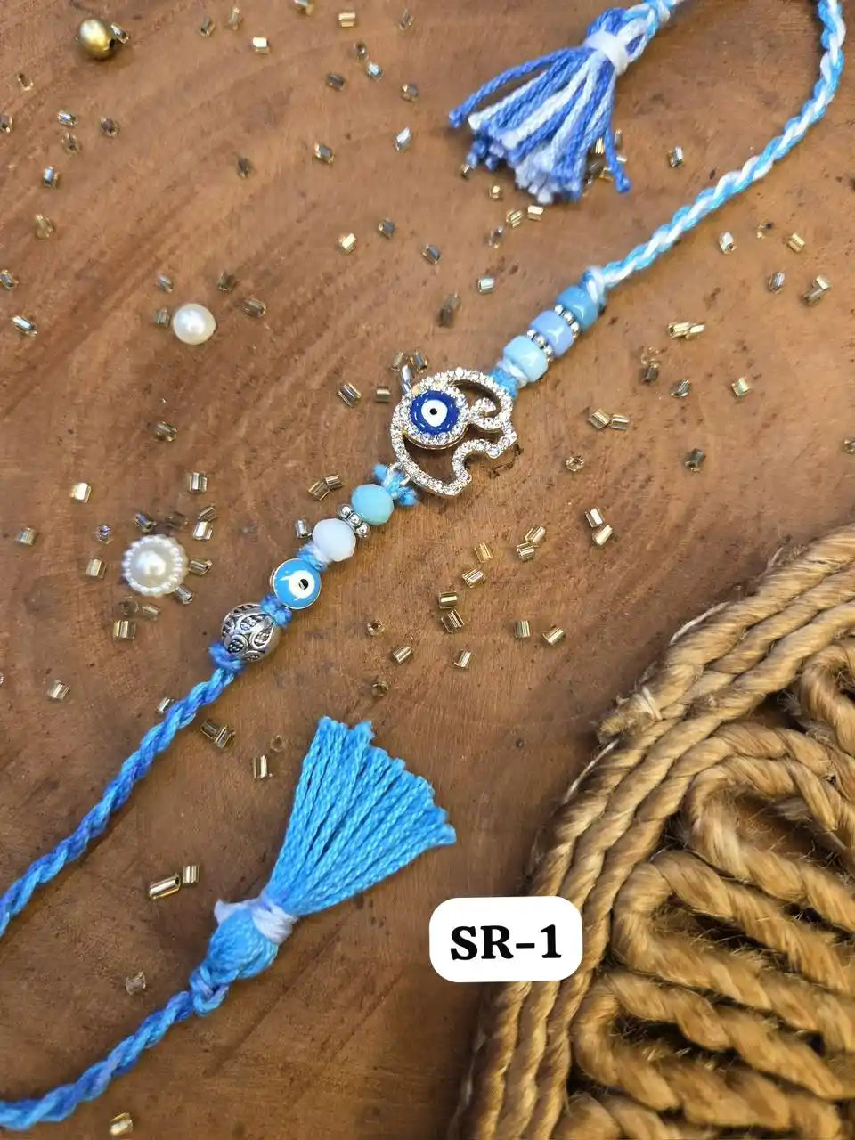 Evil Eye Elegance Rakhi