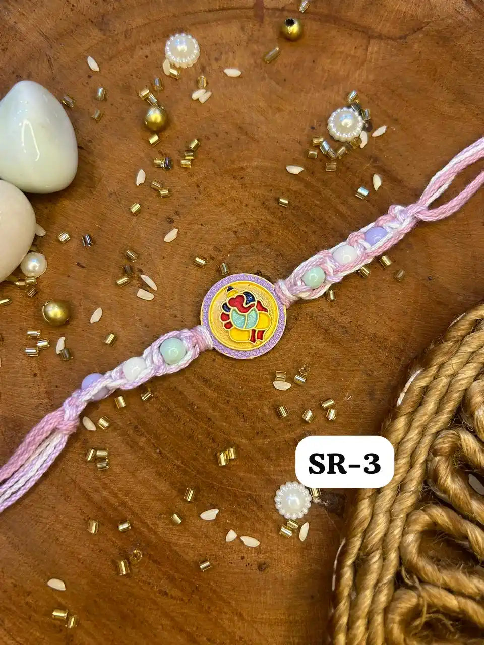 Ganeshji Kundan Luxe Rakhi