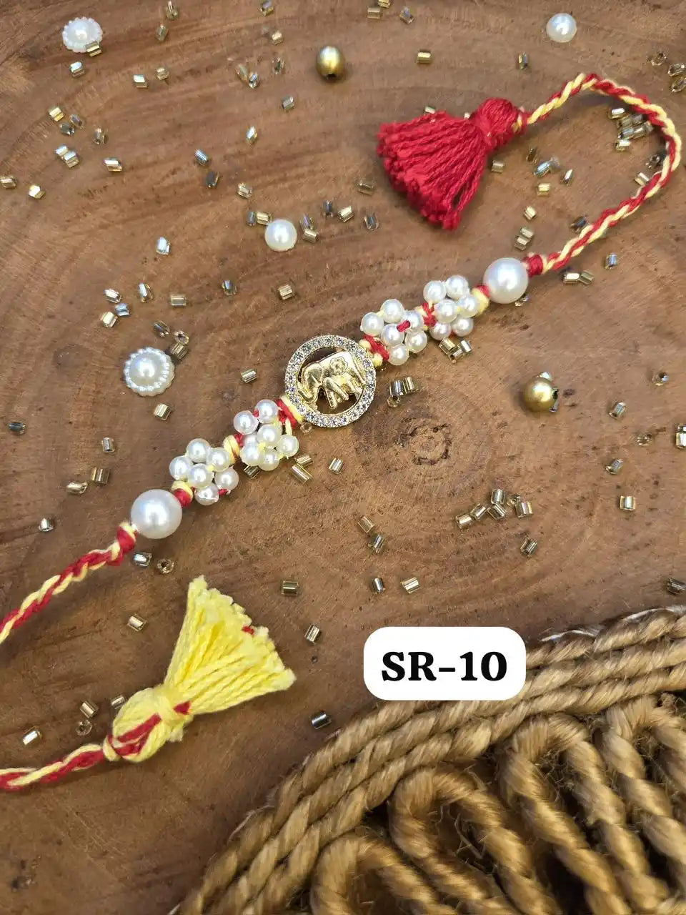 Bhakti Bandhan Pearl Rakhi