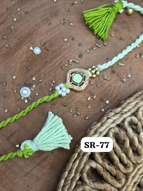 Classic Kundan Rakhi
