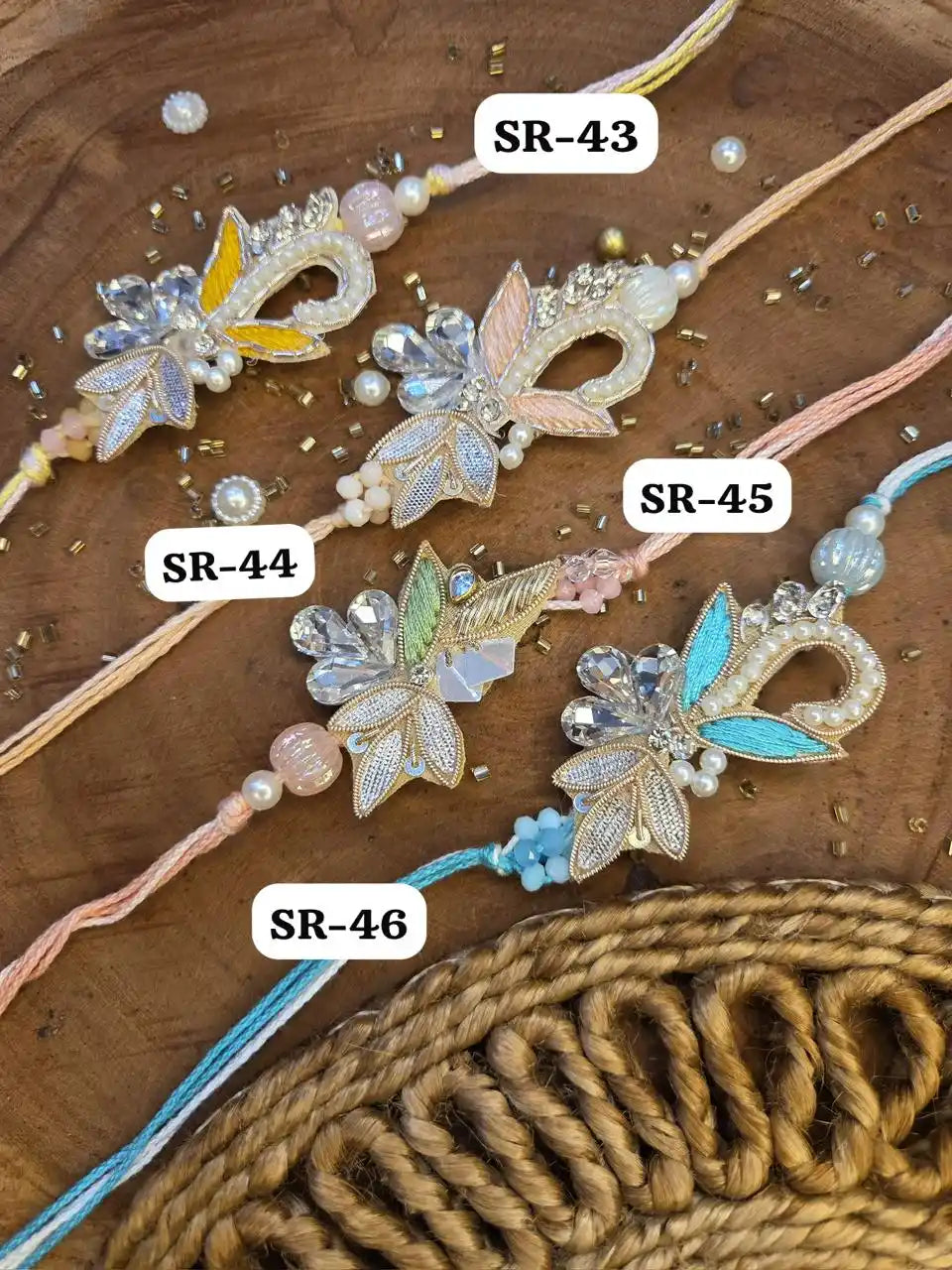 Imperial Zardosi Rakhi (Mix colors)