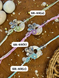 Pearl Serenity Rakhi (Mix colors)