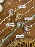 Soft Pearl Elegance Rakhi