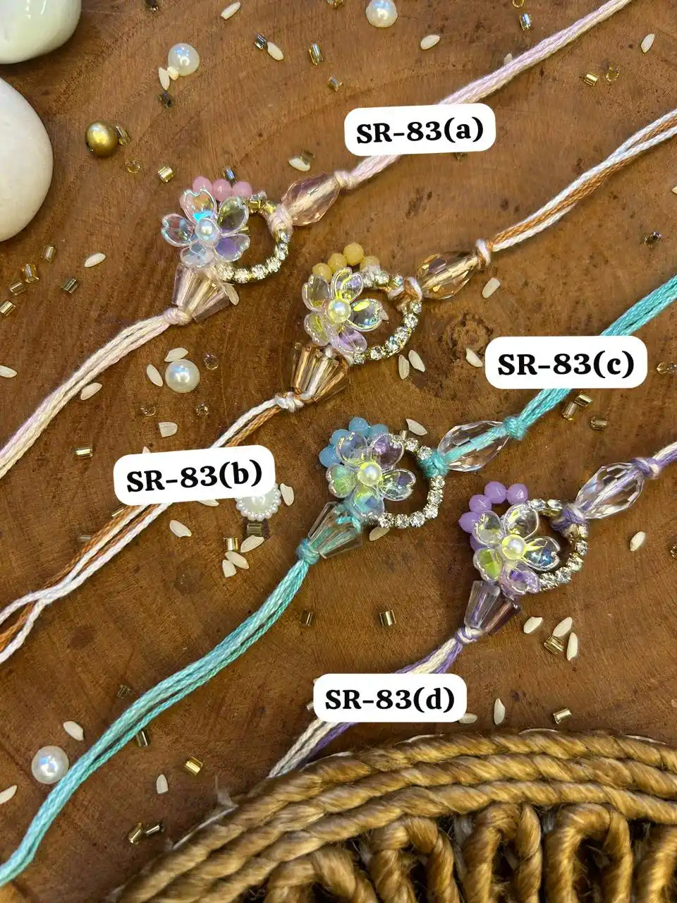 Soft Pearl Elegance Rakhi
