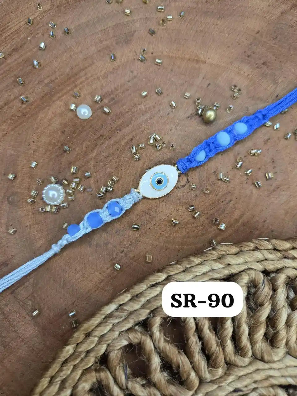 Exquisite Evil Eye Aura Rakhi