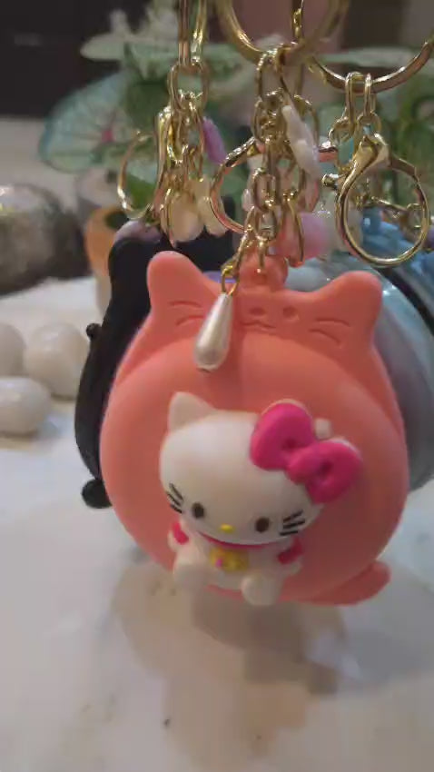 Adorable Mirror+Comb Keychain Lumba