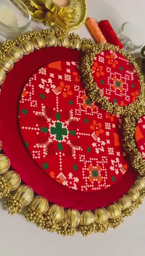 Reversible Patola Rangoli Set (Set of 3)