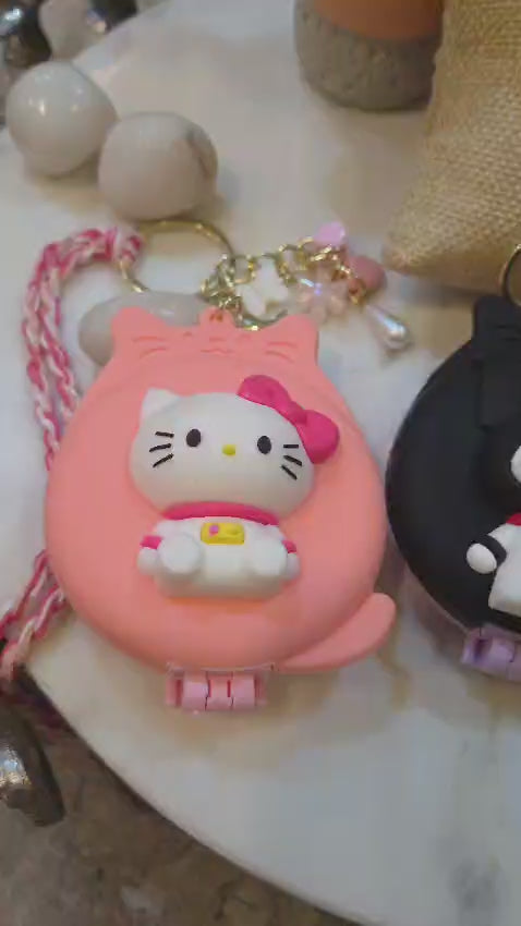 Adorable Mirror+Comb Keychain Lumba