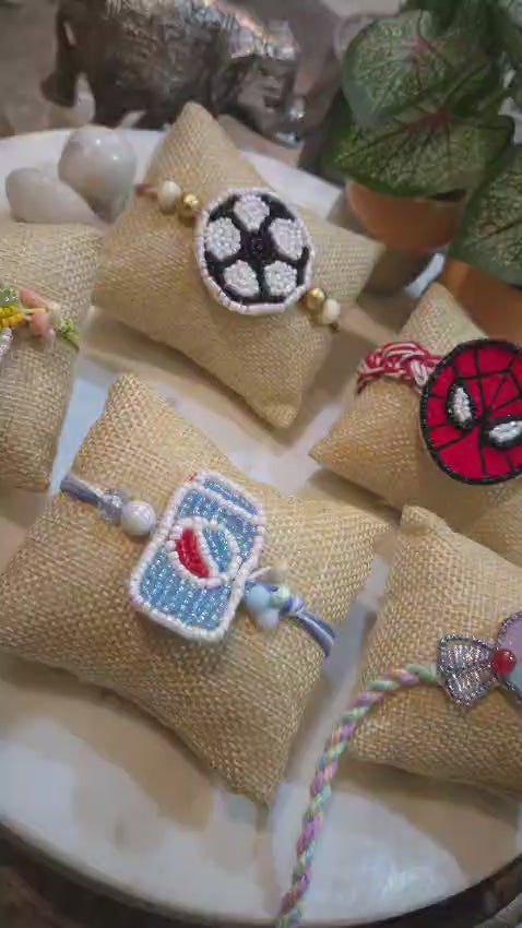 Eye-catching Football Rakhi
