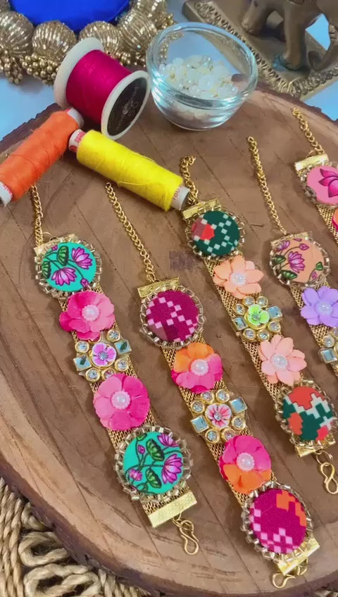 Floral & Elegant Patola bracelet