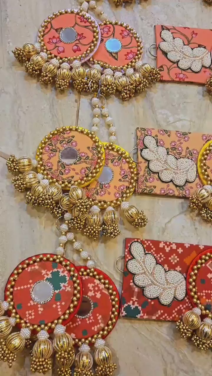 Traditional Signature Patola Bandhanwar + Hanging Set