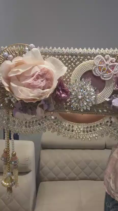 Pretty in Pink Gulnaar Pearl Bandhanwar