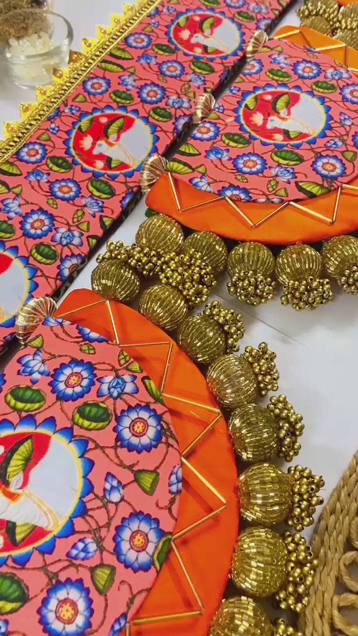 Reversible Lotus & Pichwai Bandhanwar