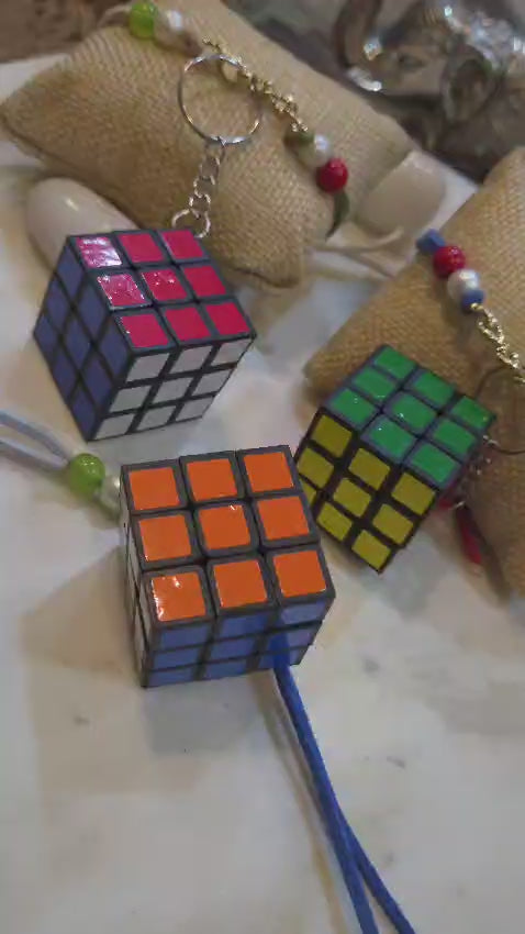Creative Rubics Cube Rakhi