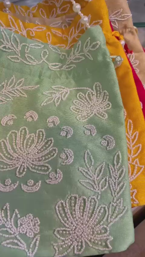 Pearl Elegance Potli