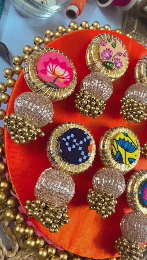 Signature Patola & Pichwai Broach