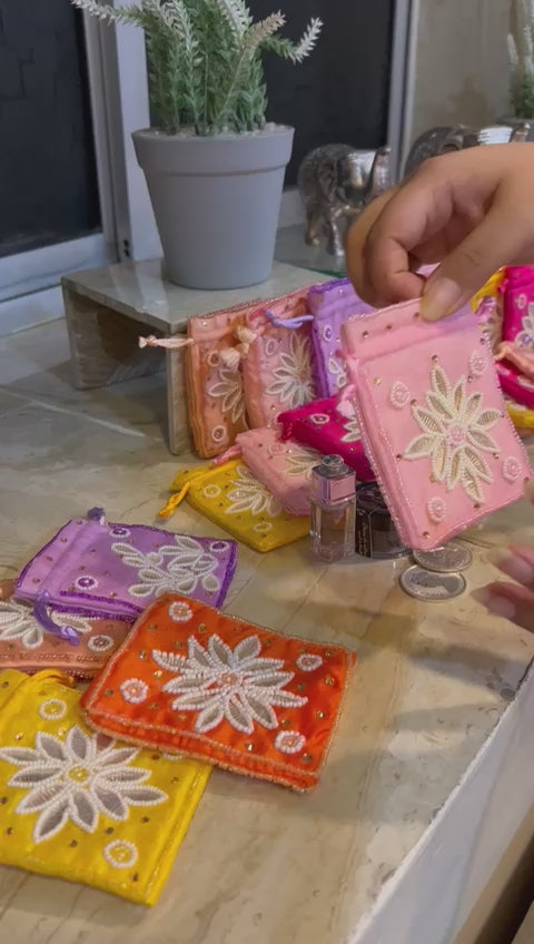 Gota shagun coin pouch